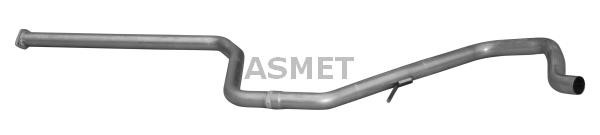 Asmet 05.212 Exhaust pipe 05212: Buy near me in Poland at 2407.PL - Good price!
