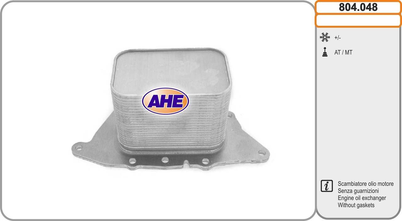 AHE 804.048 Oil Cooler, engine oil 804048: Buy near me in Poland at 2407.PL - Good price!