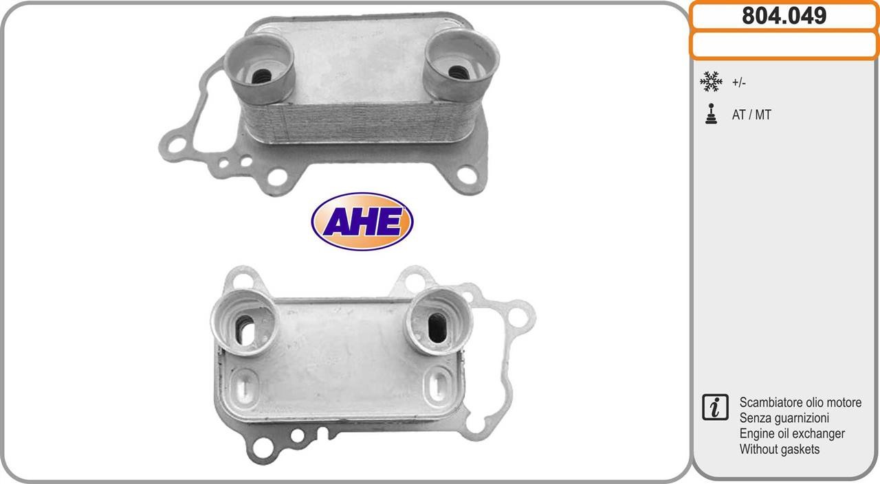 AHE 804.049 Oil Cooler, engine oil 804049: Buy near me in Poland at 2407.PL - Good price!