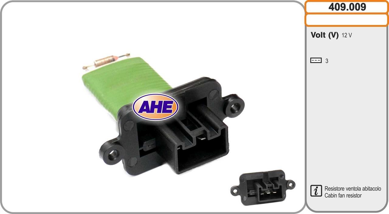 AHE 409.009 Дополнительный резистор, электромотор - вентилятор радиатора 409009: Отличная цена - Купить в Польше на 2407.PL!