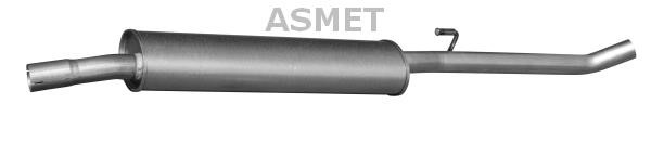 Asmet 09.100 Central silencer 09100: Buy near me in Poland at 2407.PL - Good price!