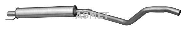 Asmet 05.222 Middle Silencer 05222: Buy near me in Poland at 2407.PL - Good price!