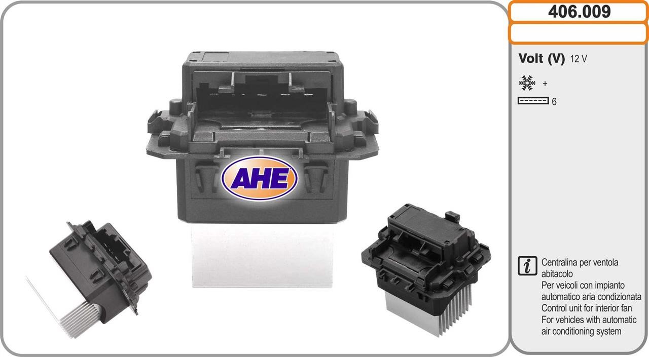 AHE 406.009 Control Unit, electric fan (engine cooling) 406009: Buy near me in Poland at 2407.PL - Good price!