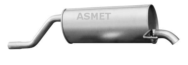 Asmet 16.099 End Silencer 16099: Buy near me in Poland at 2407.PL - Good price!