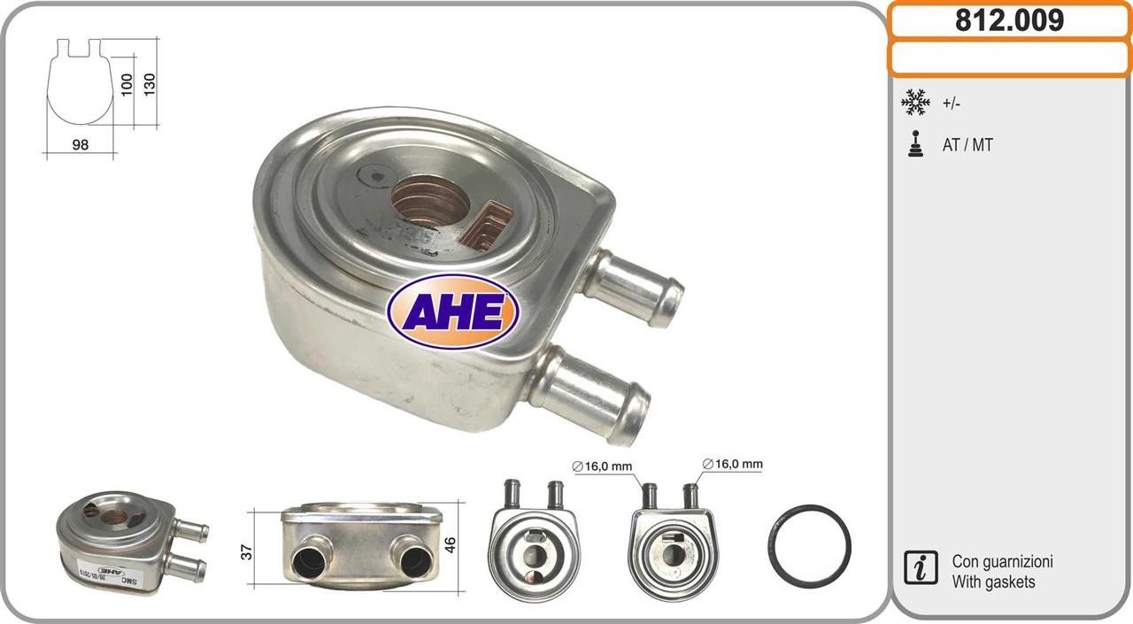 AHE 812.009 Oil Cooler, engine oil 812009: Buy near me in Poland at 2407.PL - Good price!