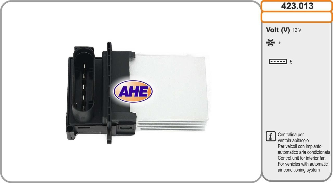 AHE 423.013 Control Unit, electric fan (engine cooling) 423013: Buy near me in Poland at 2407.PL - Good price!