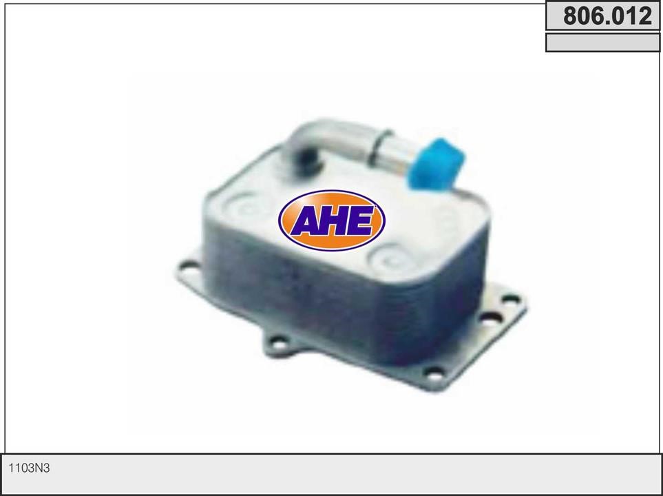 AHE 806.012 Oil Cooler, engine oil 806012: Buy near me in Poland at 2407.PL - Good price!