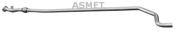 Asmet 16.098 Exhaust pipe 16098: Buy near me in Poland at 2407.PL - Good price!