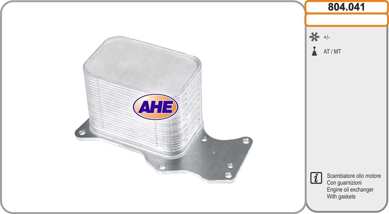 AHE 804.041 Oil Cooler, engine oil 804041: Buy near me in Poland at 2407.PL - Good price!