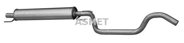 Asmet 05.229 Middle Silencer 05229: Buy near me in Poland at 2407.PL - Good price!