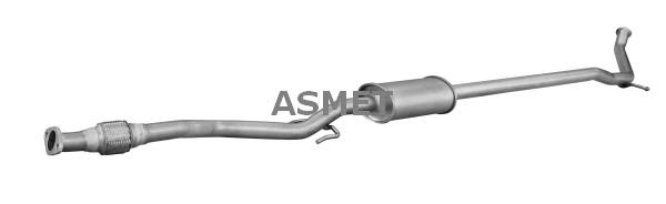 Asmet 28.019 Middle Silencer 28019: Buy near me in Poland at 2407.PL - Good price!