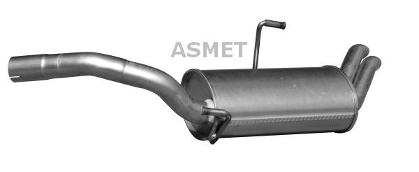 Asmet 09.101 End Silencer 09101: Buy near me in Poland at 2407.PL - Good price!