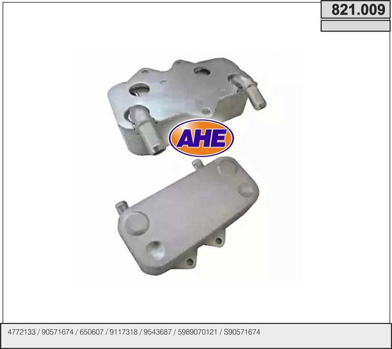 AHE 821.009 Oil Cooler, engine oil 821009: Buy near me in Poland at 2407.PL - Good price!