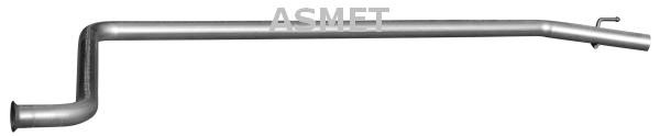 Asmet 10.121 Exhaust pipe 10121: Buy near me in Poland at 2407.PL - Good price!
