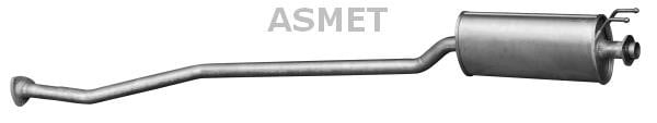 Asmet 13.027 Central silencer 13027: Buy near me in Poland at 2407.PL - Good price!