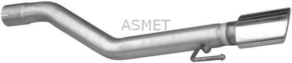 Asmet 05.265 Выхлопная труба 05265: Отличная цена - Купить в Польше на 2407.PL!