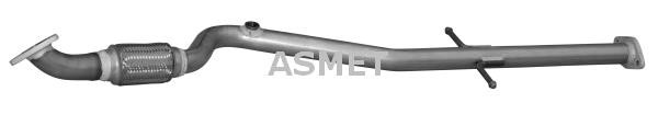 Asmet 05.204 Exhaust pipe 05204: Buy near me in Poland at 2407.PL - Good price!