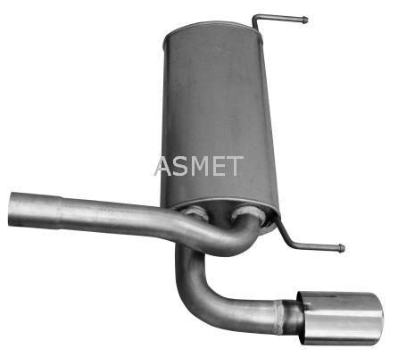 Asmet 05.253 Muffler assy 05253: Buy near me at 2407.PL in Poland at an Affordable price!