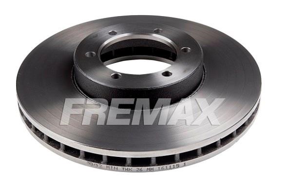 Fremax BD0002 Front brake disc ventilated BD0002: Buy near me in Poland at 2407.PL - Good price!