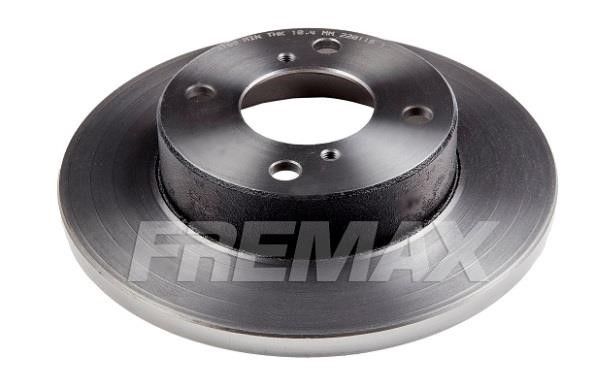 Fremax BD3168 Unventilated front brake disc BD3168: Buy near me in Poland at 2407.PL - Good price!