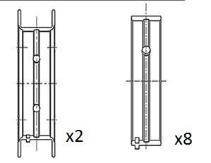 FAI BM1053-STD Crankshaft Bearings BM1053STD: Buy near me in Poland at 2407.PL - Good price!