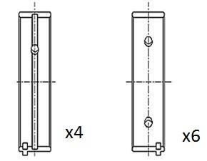 FAI BM1054-STD Crankshaft Bearings BM1054STD: Buy near me in Poland at 2407.PL - Good price!