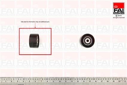 FAI T9387 Tensioner pulley, timing belt T9387: Buy near me in Poland at 2407.PL - Good price!
