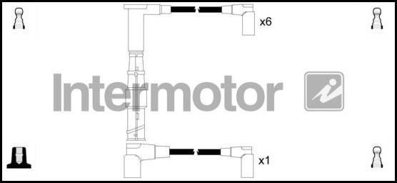 Intermotor 73650 Ignition cable kit 73650: Buy near me in Poland at 2407.PL - Good price!