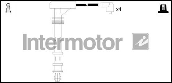 Intermotor 73523 Ignition cable kit 73523: Buy near me at 2407.PL in Poland at an Affordable price!