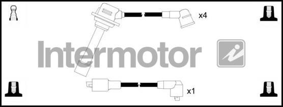 Intermotor 73813 Ignition cable kit 73813: Buy near me in Poland at 2407.PL - Good price!