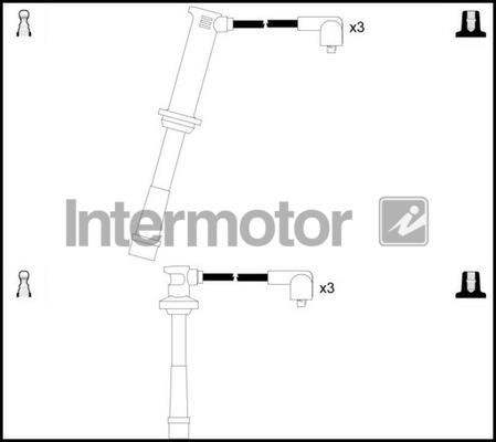 Intermotor 73812 Ignition cable kit 73812: Buy near me in Poland at 2407.PL - Good price!