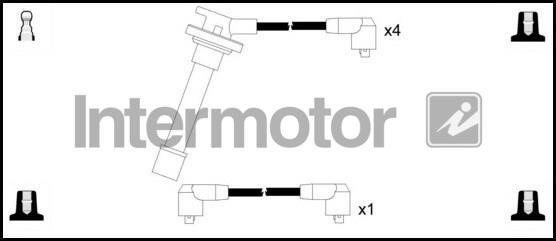 Intermotor 73298 Ignition cable kit 73298: Buy near me in Poland at 2407.PL - Good price!
