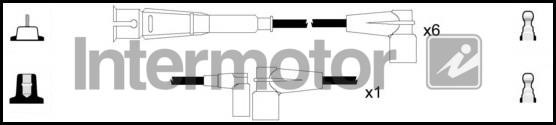 Intermotor 73282 Ignition cable kit 73282: Buy near me in Poland at 2407.PL - Good price!