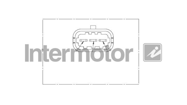 Camshaft position sensor Intermotor 17151