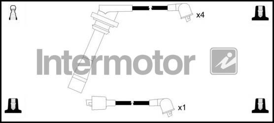 Intermotor 73996 Zündkabel kit 73996: Bestellen Sie in Polen zu einem guten Preis bei 2407.PL!