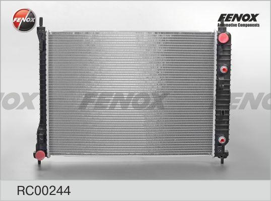 Fenox RC00244 Радіатор, система охолодження двигуна RC00244: Приваблива ціна - Купити у Польщі на 2407.PL!