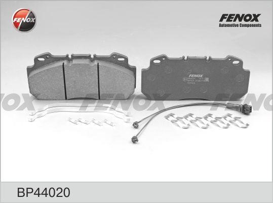 Fenox BP44020 Тормозные колодки дисковые, комплект BP44020: Отличная цена - Купить в Польше на 2407.PL!
