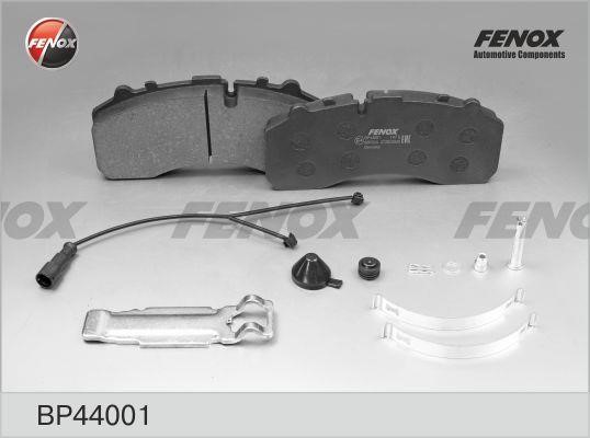 Fenox BP44001 Brake Pad Set, disc brake BP44001: Buy near me in Poland at 2407.PL - Good price!