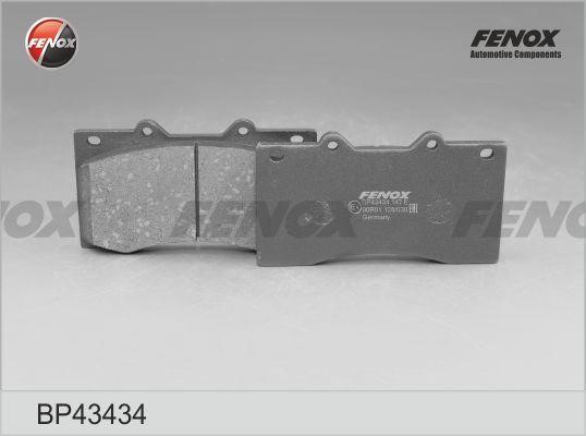 Fenox BP43434 Brake Pad Set, disc brake BP43434: Buy near me in Poland at 2407.PL - Good price!