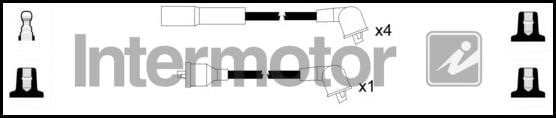 Intermotor 73933 Przewody wysokiego napięcia, komplet 73933: Dobra cena w Polsce na 2407.PL - Kup Teraz!