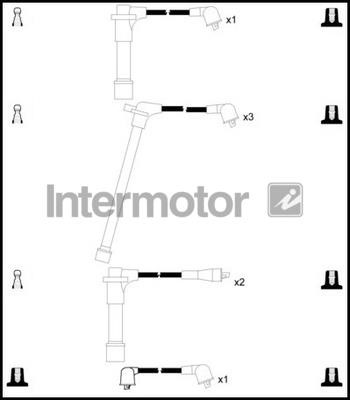 Intermotor 73729 Ignition cable kit 73729: Buy near me in Poland at 2407.PL - Good price!