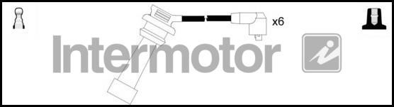 Intermotor 76126 Ignition cable kit 76126: Buy near me in Poland at 2407.PL - Good price!