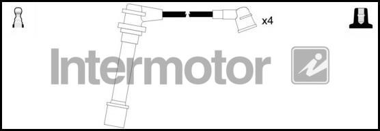Intermotor 76312 Ignition cable kit 76312: Buy near me in Poland at 2407.PL - Good price!