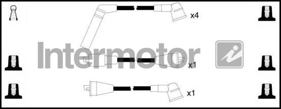 Intermotor 76279 Zündkabel kit 76279: Kaufen Sie zu einem guten Preis in Polen bei 2407.PL!