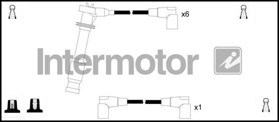 Intermotor 76158 Ignition cable kit 76158: Buy near me at 2407.PL in Poland at an Affordable price!