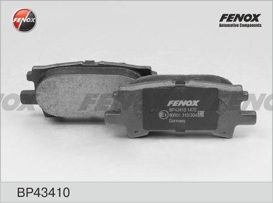 Fenox BP43410 Brake Pad Set, disc brake BP43410: Buy near me in Poland at 2407.PL - Good price!