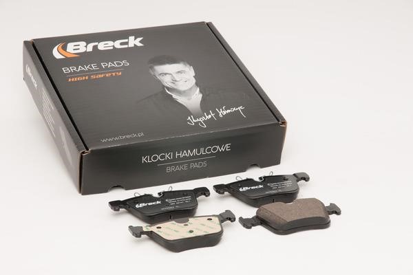 Breck 22141 00 554 00 Brake Pad Set, disc brake 221410055400: Buy near me in Poland at 2407.PL - Good price!