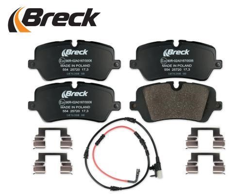Breck Тормозные колодки дисковые, комплект – цена 136 PLN
