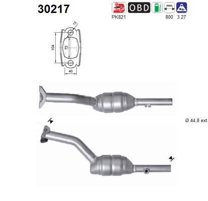 As 30217 Catalytic Converter 30217: Buy near me in Poland at 2407.PL - Good price!