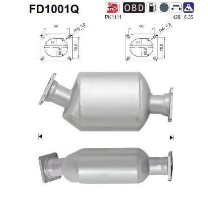 As FD1001Q Фільтр FD1001Q: Приваблива ціна - Купити у Польщі на 2407.PL!